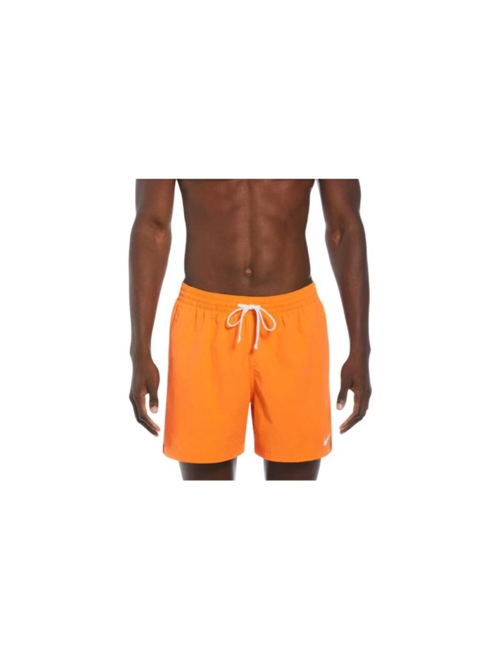 Nike Swim Solid Icon 5" Volley Shorts Habanero Red NESSE495-811 Mens M NWT